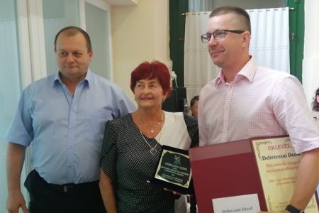 Békés megye: Debreczeni Dezső elismerése!