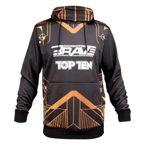 Kapucnis pulóver TOP TEN MMA „BRAVE”