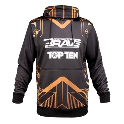 Kapucnis pulóver TOP TEN MMA „BRAVE”