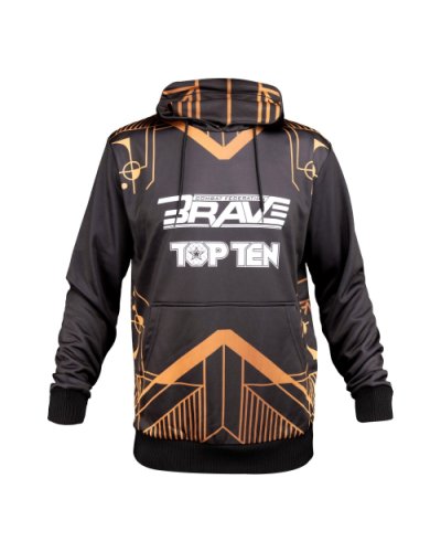 Kapucnis pulóver TOP TEN MMA „BRAVE”