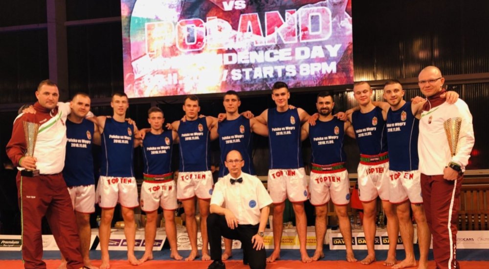 Lengyelországban vendégeskedtek legjobb kick-boxosaink